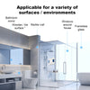Liectroux YW-509 automatisk dobbel side vannspray, Stemmeguide, Autorengjøring på både ramme og rammeløse hjemmevindusglass, fjernkontroll (Har lager i EU, RU Warehouse)
