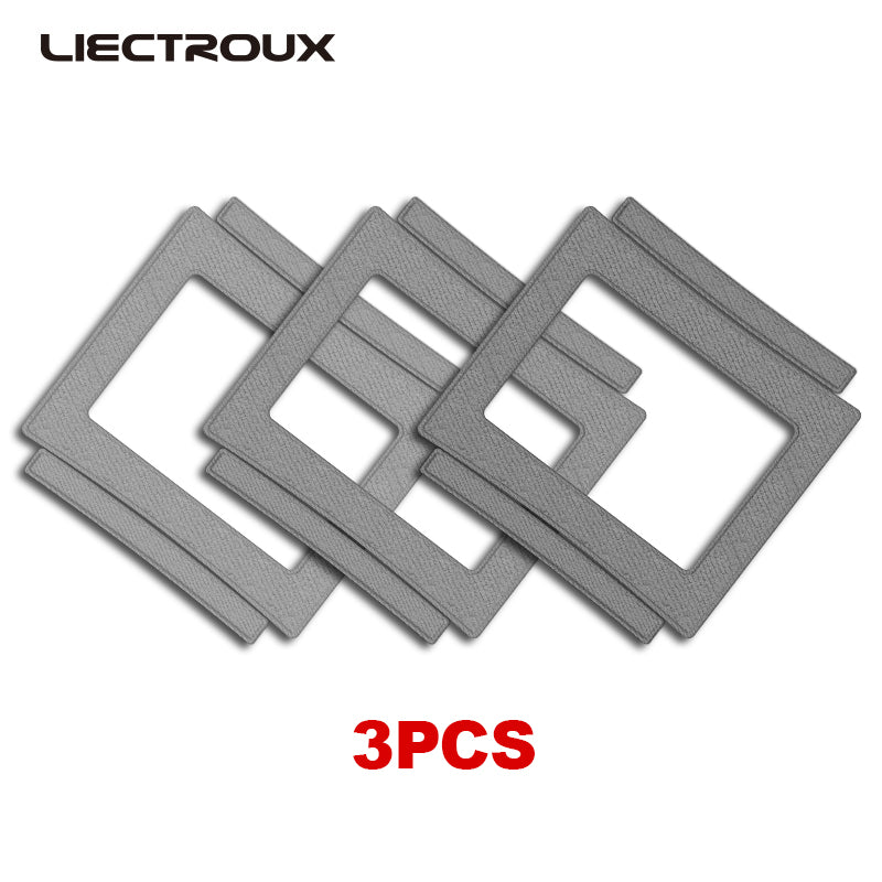 Serpillères pour Liectroux WS-1080 3 pièces par ensemble