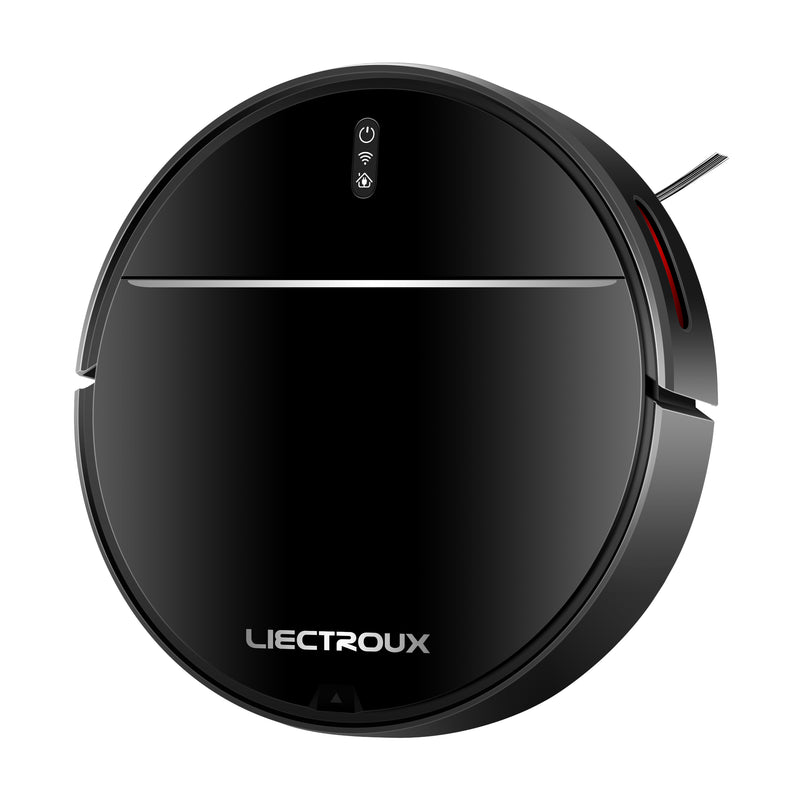 Liectroux M7S Pro Robotstofzuiger, Slimme navigatie, 4400mAh-batterij, 4000Pa zuigkracht, 2-in-1 stofzuiger, Werkt met Alexa en Google Home (EU-voorraad) 