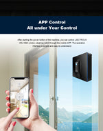 Liectroux robot window cleaner WS-1080 control by WIFI APP , auto cleaning (EU Stock)