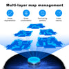Liectroux New Arrival laserrobotstøvsuger modell X6 med 2 i 1 støvbeholder, 5 kart lagret, virtuell vegginnstilling per app, 6500pa sugekraft, konkurransedyktig pris.(EU-lager)