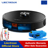 Liectroux New Arrival  laser robot vacuum model X6 with 2 in 1 dust bin, 5 maps saved, upgrade 3200mah battery virtual wall setting by app, 6500pa suction power ,competitive price.(EU in Stock)