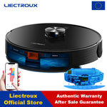 Liectroux New Arrival  laser robot vacuum model X6 with 2 in 1 dust bin, 5 maps saved, virtual wall setting by app, 6500pa suction power ,competitive price.(EU Stock)